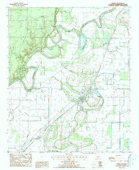 Bonita Louisiana Historical topographic map, 1:24000 scale, 7.5 X 7.5 Minute, Year 1988