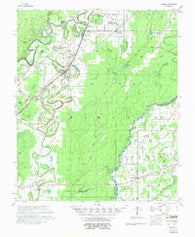 Bonita Louisiana Historical topographic map, 1:62500 scale, 15 X 15 Minute, Year 1958
