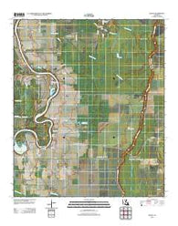 Bosco Louisiana Historical topographic map, 1:24000 scale, 7.5 X 7.5 Minute, Year 2012