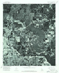 Bossier City NW Louisiana Historical topographic map, 1:24000 scale, 7.5 X 7.5 Minute, Year 1975