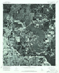 Bossier City NW Louisiana Historical topographic map, 1:24000 scale, 7.5 X 7.5 Minute, Year 1975