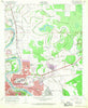 Bossier City Louisiana Historical topographic map, 1:24000 scale, 7.5 X 7.5 Minute, Year 1960
