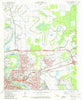 Bossier City Louisiana Historical topographic map, 1:24000 scale, 7.5 X 7.5 Minute, Year 1975