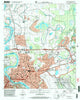 Bossier City Louisiana Historical topographic map, 1:24000 scale, 7.5 X 7.5 Minute, Year 1998