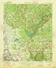 Bossier City Louisiana Historical topographic map, 1:62500 scale, 15 X 15 Minute, Year 1948