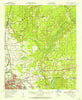 Bossier City Louisiana Historical topographic map, 1:62500 scale, 15 X 15 Minute, Year 1955