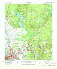 Bossier City Louisiana Historical topographic map, 1:62500 scale, 15 X 15 Minute, Year 1978