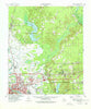 Bossier City Louisiana Historical topographic map, 1:62500 scale, 15 X 15 Minute, Year 1978