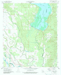 Bossier Point Louisiana Historical topographic map, 1:24000 scale, 7.5 X 7.5 Minute, Year 1972