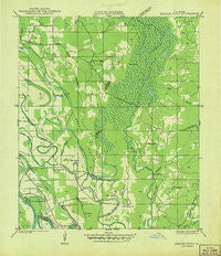 Bossier Point Louisiana Historical topographic map, 1:31680 scale, 7.5 X 7.5 Minute, Year 1941