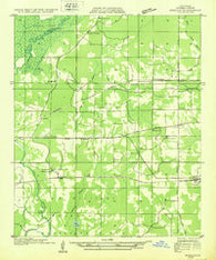 Bossier SE Louisiana Historical topographic map, 1:31680 scale, 7.5 X 7.5 Minute, Year 1932