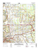 Bossier City Louisiana Current topographic map, 1:24000 scale, 7.5 X 7.5 Minute, Year 2015