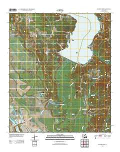 Bossier Point Louisiana Historical topographic map, 1:24000 scale, 7.5 X 7.5 Minute, Year 2012