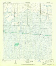 Boudreaux Lake Louisiana Historical topographic map, 1:24000 scale, 7.5 X 7.5 Minute, Year 1934