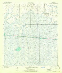 Boudreaux Lake Louisiana Historical topographic map, 1:24000 scale, 7.5 X 7.5 Minute, Year 1934