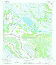 Bourg Louisiana Historical topographic map, 1:24000 scale, 7.5 X 7.5 Minute, Year 1963