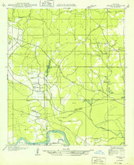 Boyce NE Louisiana Historical topographic map, 1:31680 scale, 7.5 X 7.5 Minute, Year 1932