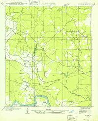 Boyce NE Louisiana Historical topographic map, 1:31680 scale, 7.5 X 7.5 Minute, Year 1932