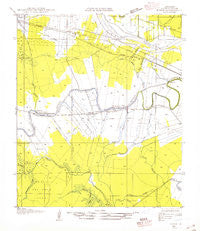 Boyce SE Louisiana Historical topographic map, 1:31680 scale, 7.5 X 7.5 Minute, Year 1945