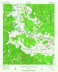 Boyce Louisiana Historical topographic map, 1:62500 scale, 15 X 15 Minute, Year 1956