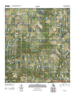 Branch Louisiana Historical topographic map, 1:24000 scale, 7.5 X 7.5 Minute, Year 2012