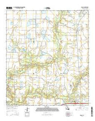 Branch Louisiana Current topographic map, 1:24000 scale, 7.5 X 7.5 Minute, Year 2015