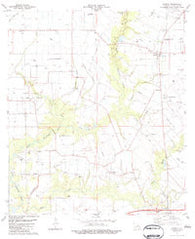 Branch Louisiana Historical topographic map, 1:24000 scale, 7.5 X 7.5 Minute, Year 1983