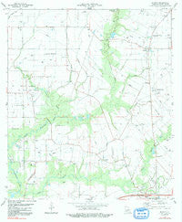 Branch Louisiana Historical topographic map, 1:24000 scale, 7.5 X 7.5 Minute, Year 1983