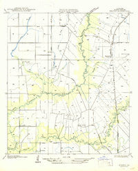 Branch Louisiana Historical topographic map, 1:31680 scale, 7.5 X 7.5 Minute, Year 1947