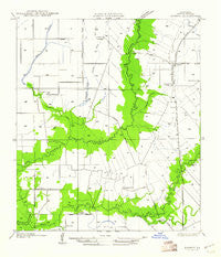 Branch Louisiana Historical topographic map, 1:31680 scale, 7.5 X 7.5 Minute, Year 1935