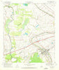 Breaux Bridge Louisiana Historical topographic map, 1:24000 scale, 7.5 X 7.5 Minute, Year 1970