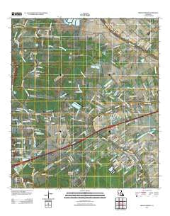 Breaux Bridge Louisiana Historical topographic map, 1:24000 scale, 7.5 X 7.5 Minute, Year 2012