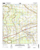 Breaux Bridge Louisiana Current topographic map, 1:24000 scale, 7.5 X 7.5 Minute, Year 2015