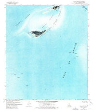 Breton Islands Louisiana Historical topographic map, 1:24000 scale, 7.5 X 7.5 Minute, Year 1971