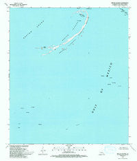 Breton Islands Louisiana Historical topographic map, 1:24000 scale, 7.5 X 7.5 Minute, Year 1993
