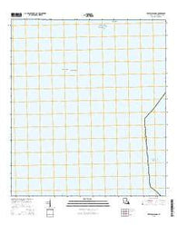 Breton Islands Louisiana Current topographic map, 1:24000 scale, 7.5 X 7.5 Minute, Year 2015