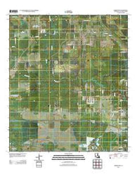 Brimstone Louisiana Historical topographic map, 1:24000 scale, 7.5 X 7.5 Minute, Year 2012