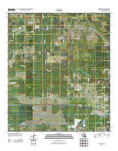 Brimstone Louisiana Historical topographic map, 1:24000 scale, 7.5 X 7.5 Minute, Year 2012