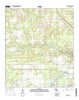Brimstone Louisiana Current topographic map, 1:24000 scale, 7.5 X 7.5 Minute, Year 2015