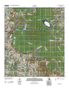 Broussard Louisiana Historical topographic map, 1:24000 scale, 7.5 X 7.5 Minute, Year 2012
