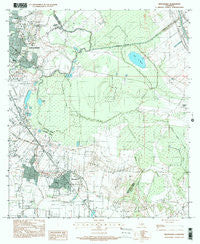 Broussard Louisiana Historical topographic map, 1:24000 scale, 7.5 X 7.5 Minute, Year 1999