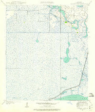 Browns Lake Louisiana Historical topographic map, 1:24000 scale, 7.5 X 7.5 Minute, Year 1934