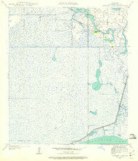 Browns Lake Louisiana Historical topographic map, 1:24000 scale, 7.5 X 7.5 Minute, Year 1934