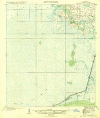 Browns Lake Louisiana Historical topographic map, 1:31680 scale, 7.5 X 7.5 Minute, Year 1935