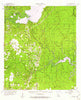 Buckeye Louisiana Historical topographic map, 1:62500 scale, 15 X 15 Minute, Year 1959