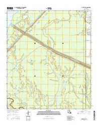 Buckeye NE Louisiana Current topographic map, 1:24000 scale, 7.5 X 7.5 Minute, Year 2015