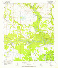 Buhler Louisiana Historical topographic map, 1:24000 scale, 7.5 X 7.5 Minute, Year 1956