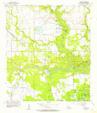Buhler Louisiana Historical topographic map, 1:24000 scale, 7.5 X 7.5 Minute, Year 1956