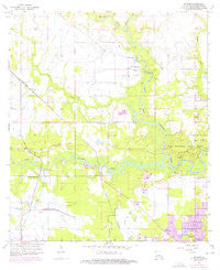 Buhler Louisiana Historical topographic map, 1:24000 scale, 7.5 X 7.5 Minute, Year 1956