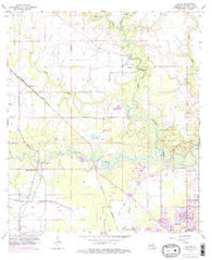 Buhler Louisiana Historical topographic map, 1:24000 scale, 7.5 X 7.5 Minute, Year 1956